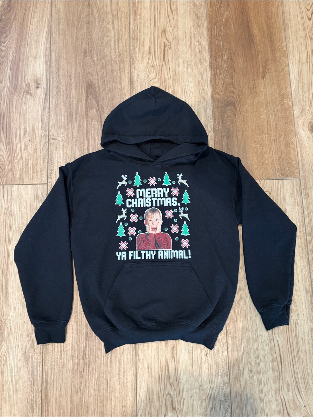 Kids Home Alone Christmas Hoodie